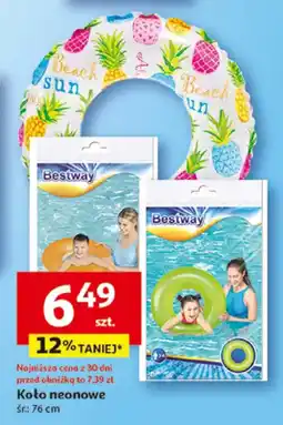 Auchan Koło neonowe Bestway oferta