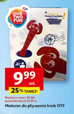 Auchan Materac do pływania krab OTF oferta