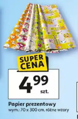 Auchan Papier prezentowy oferta