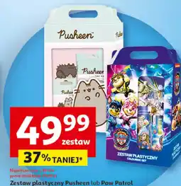 Auchan Zestaw plastyczny Pusheen lub Paw Patrol oferta