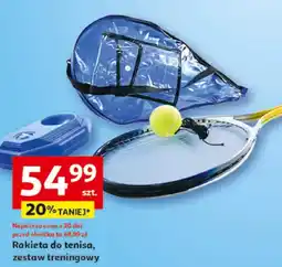 Auchan Rakieta do tenisa, zestaw treningowy oferta
