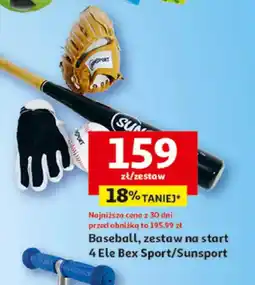 Auchan Baseball, zestaw na start 4 Ele Bex Sport/Sunsport oferta