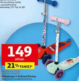 Auchan Hulajnoga 3-kołowa Disney oferta