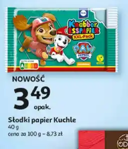 Auchan Słodki papier Kuchle oferta