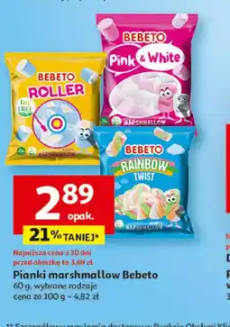 Auchan Pianki marshmallow Bebeto oferta