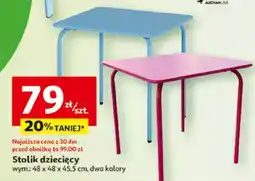 Auchan Stolik dziecięcy oferta