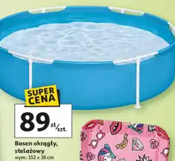 Auchan Basen okrągły, stelażowy oferta