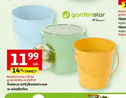 Auchan Swieca antykomarowa Gardenstar oferta
