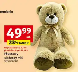 Auchan Miś pluszowy 100 cm One Two Fun oferta