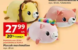 Auchan Pluszak marshmallow 28 cm One Two Fun oferta