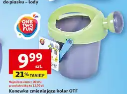 Auchan Konewka zmieniająca kolor One Two Fun oferta
