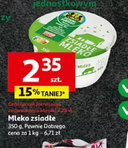 Auchan Mleko zsiadłe oferta