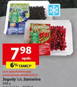 Auchan Jagody lub żurawina oferta