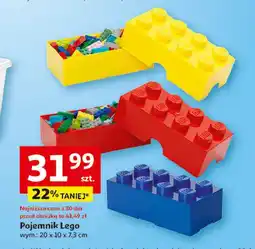 Auchan Pojemnik lego 20 x 10 7.3 cm Lego oferta