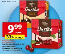Auchan Pianka z galaretką pomarańczową w czekoladzie Odra Duetka Familijna oferta