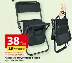 Auchan Krzesło turystyczne z torbą oferta