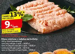 Auchan Mięso mielone z indyka na kotlety oferta