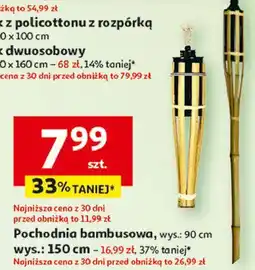 Auchan Pochodnia bambusowa 150 cm oferta