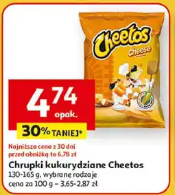 Auchan Chrupki ser Cheetos oferta