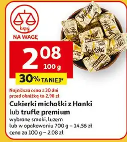 Auchan Cukierki trufle Śnieżka oferta