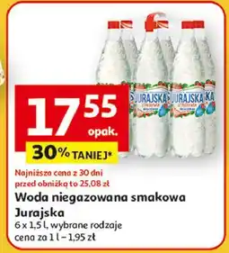 Auchan Woda truskawkowa Jurajska oferta