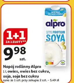 Auchan Napój sojowy light Alpro Soya oferta