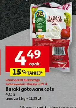 Auchan Buraki gotowane całe Auchan Pewni Dobrego oferta