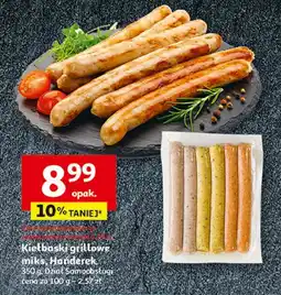Auchan Kiełbaski mix grillowy Hańderek oferta