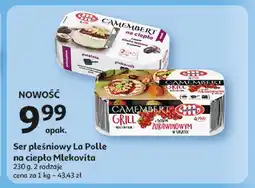 Auchan Camembert z sosem żurawinowym Mlekovita La Polle oferta