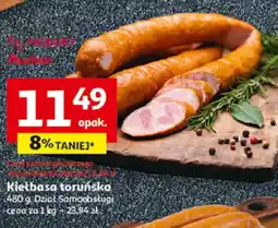 Auchan Kiełbasa toruńska oferta