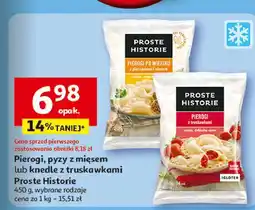 Auchan Pierogi z truskawkami Iglotex Proste Historie oferta
