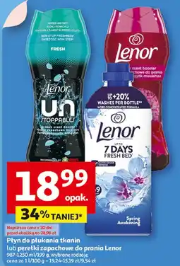 Auchan Płyn do płukania spring awakening Lenor oferta