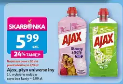Auchan Płyn uniwersalny Ajax Strong & Safe oferta