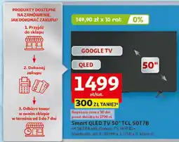 Auchan Telewizor 50'' 50t7b Tcl oferta