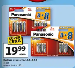 Auchan Baterie pro power aaa Panasonic oferta