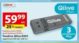 Auchan Pendrive k103 256 gb Qilive oferta