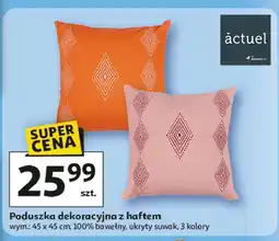 Auchan Poduszka dekoracyjna 45 x cm Actuel oferta