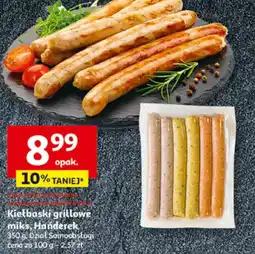 Auchan Kiełbaski grillowe miks Handerek oferta