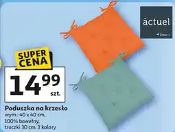 Auchan Poduszka na krzesło 40 x cm Actuel oferta
