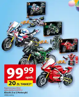 Auchan Klocki 2w1 motocykl oferta