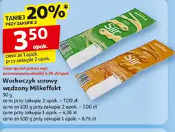 Auchan Warkoczyk serowy wędzony Milkeffekt oferta