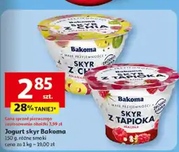 Auchan Jogurt skyr Bakoma oferta