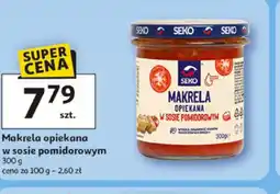 Auchan Makrela opiekana w sosie pomidorowym Seko oferta