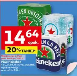 Auchan Piwo Heineken oferta