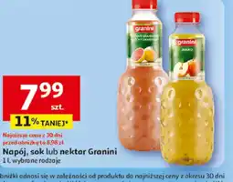 Auchan Napój, sok lub nektar Granini oferta