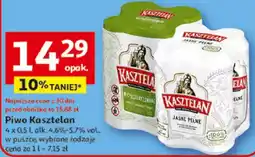 Auchan Piwo Kasztelan oferta