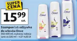 Auchan Szampon lub odżywka do włosów Dove oferta