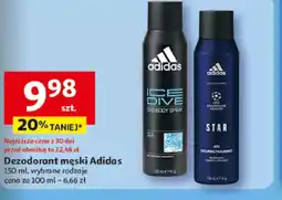 Auchan Dezodorant męski Adidas oferta