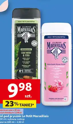 Auchan Zel pod prysznic Le Petit Marseillais oferta