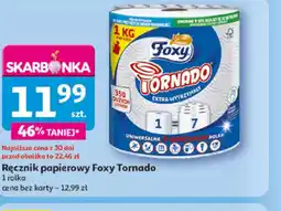 Auchan Ręcznik papierowy Foxy Tornado oferta
